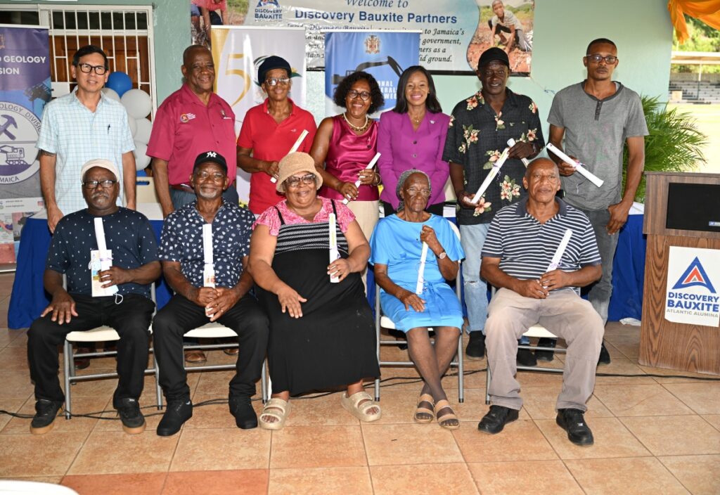 Persons Resettled by Bauxite Company Receive Titles